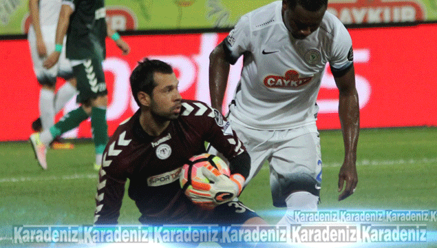 Çaykur Rizespor-Konyaspor maçından kareler