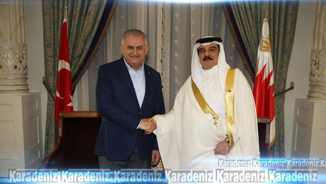 Başbakan Yıldırım Bahreyn Kralı ile görüştü