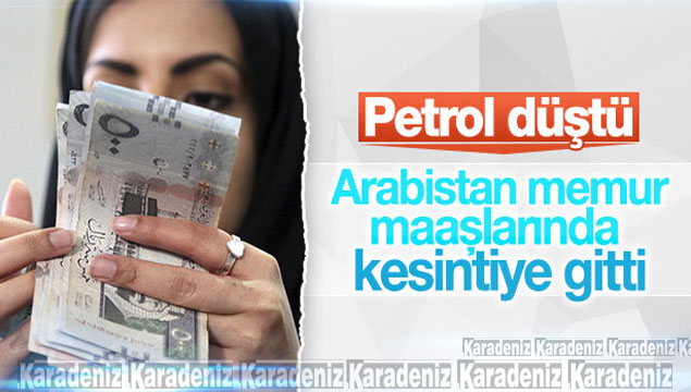 Suudi Arabistan'da maaşlar düşürüldü