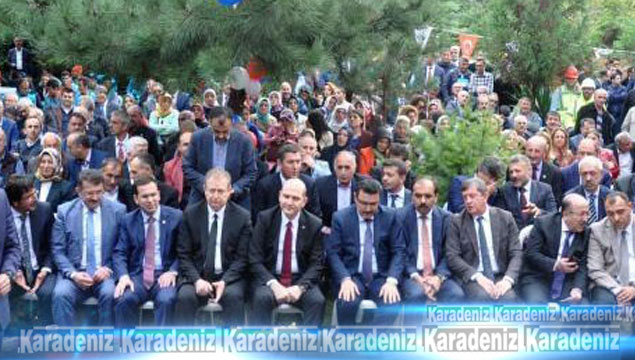 Soylu Trabzon'da Ekopark'ın temelini attı