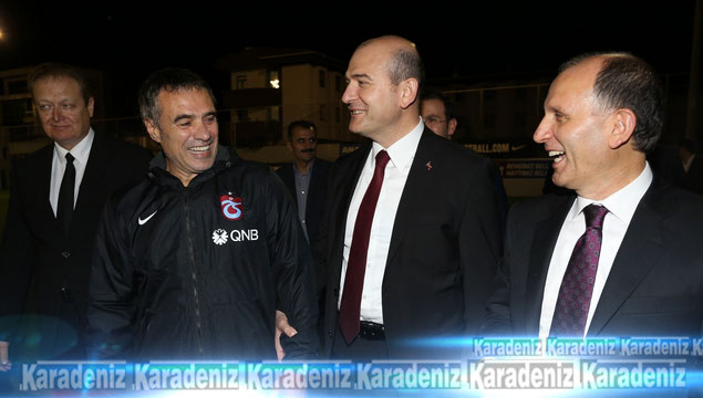 Soylu, Trabzonspor’u ziyaret etti 