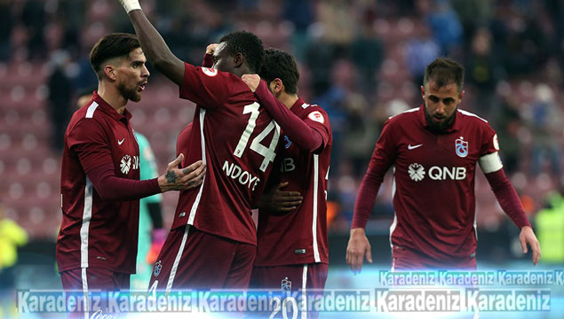 Trabzonspor 3'te 3'ün peşinde