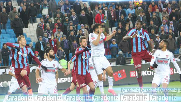 Trabzonspor kalesini gole kapadı