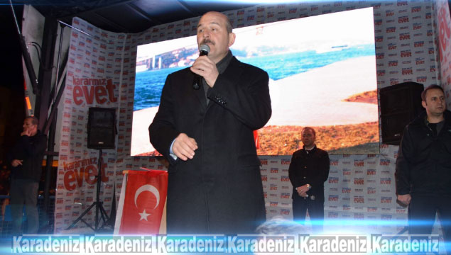 Bakan Soylu Trabzon’da