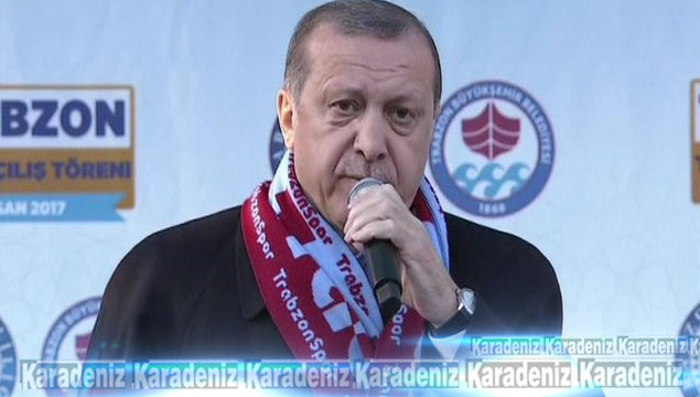 Erdoğan Trabzon'da neler dedi?