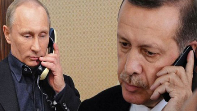 Erdoğan,  Putin ile görüştü