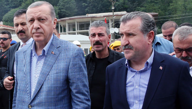 Erdoğan bizzat inceledi
