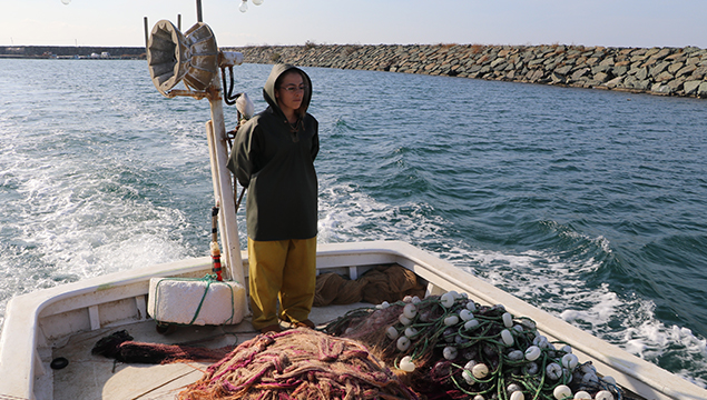 Rize'nin kadın balıkçıları