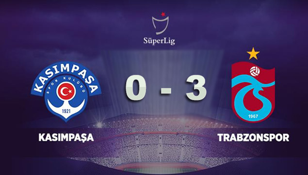 Kasımpaşa 0 - 1 Trabzonspor 