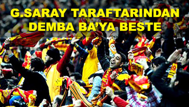 Galatasaray taraftarından Demba Ba bestesi