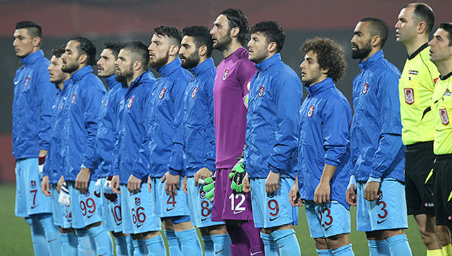 Trabzonspor 11 eksikle oynadı