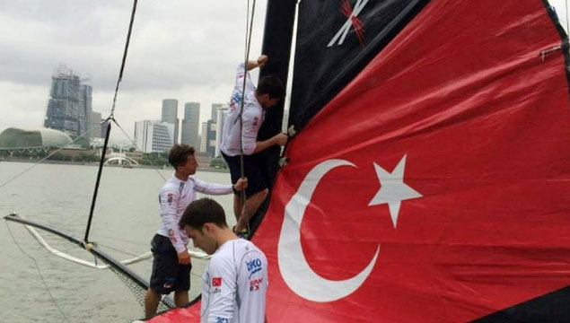 Türk yelken takımı tarih yazdı