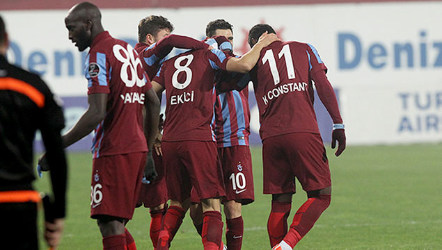 Trabzonspor duran topu affetmiyor