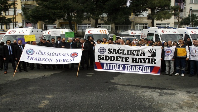 Trabzon'da hamile sağlık çalışanına şiddet
