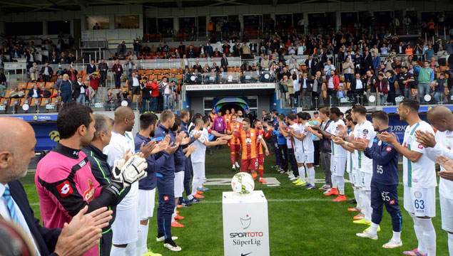 Galatasaray'a alkışlı karşılama