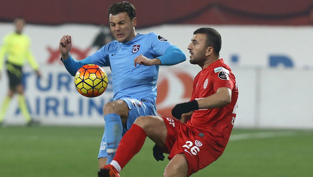 Trabzonspor-Antalyaspor maçından kareler