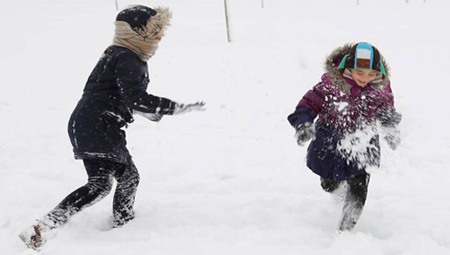 Trabzon'da okullara kar tatili
