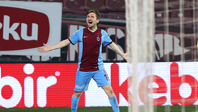 Trabzonspor-Kaysersipor maçından kareler