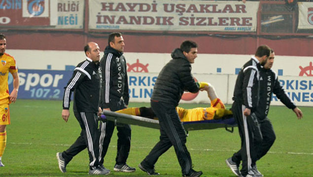 Kayserispor'da şok sakatlık