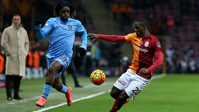 Galatasaray-Trabzonspor maçından kareler