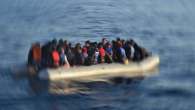 34 kaçak göçmen yakalandı