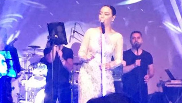 Antalya'da konser verdi