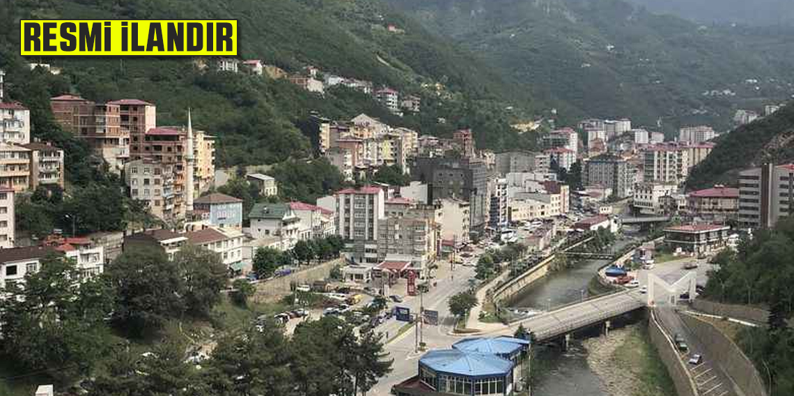 MAÇKA BELEDİYE BAŞKANLIĞINDAN SATILIK TAŞINMAZLAR