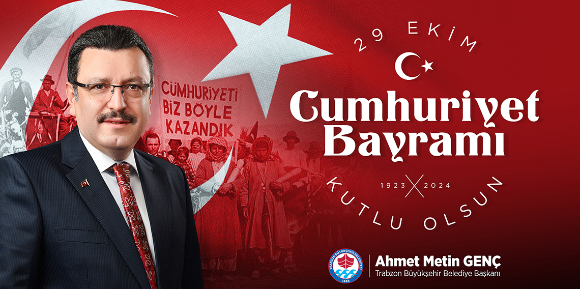 29 EKİM CUMHURİYET BAYRAMI BAŞKAN TEBRİK MESAJI