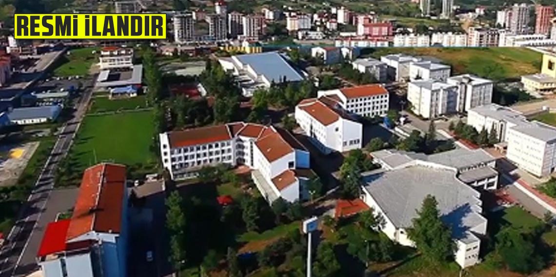 DÜZELTME İLANI  ÇEVRE DÜZENLEME İŞİ YAPTIRILACAKTIR TRABZON ÜNİVERSİTESİ YAPI İŞLERİ VE TEKNİK DAİRE BAŞKANLIĞI 