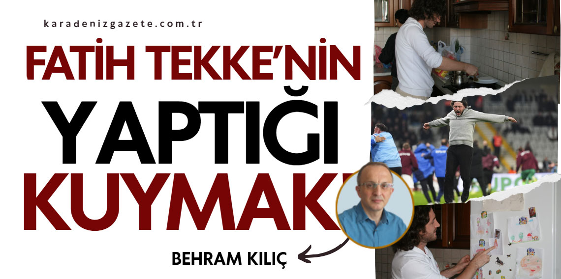 Fatih Tekke’nin yaptığı kuymak!