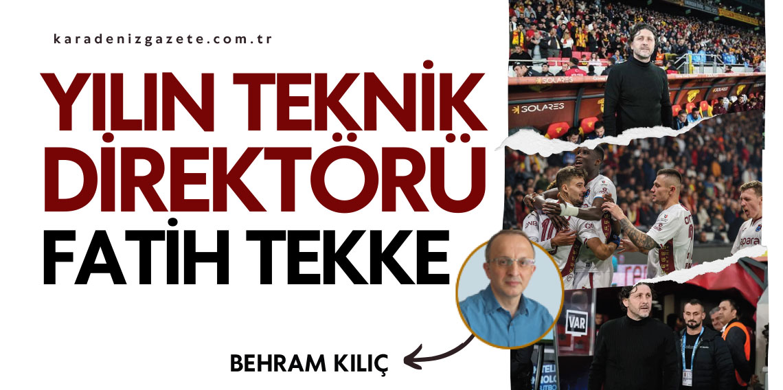 Yılın Teknik Direktörü Fatih Tekke