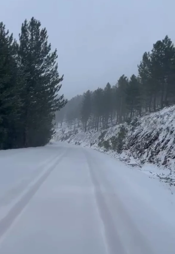 NİĞDE'DE KAR YAĞIŞI