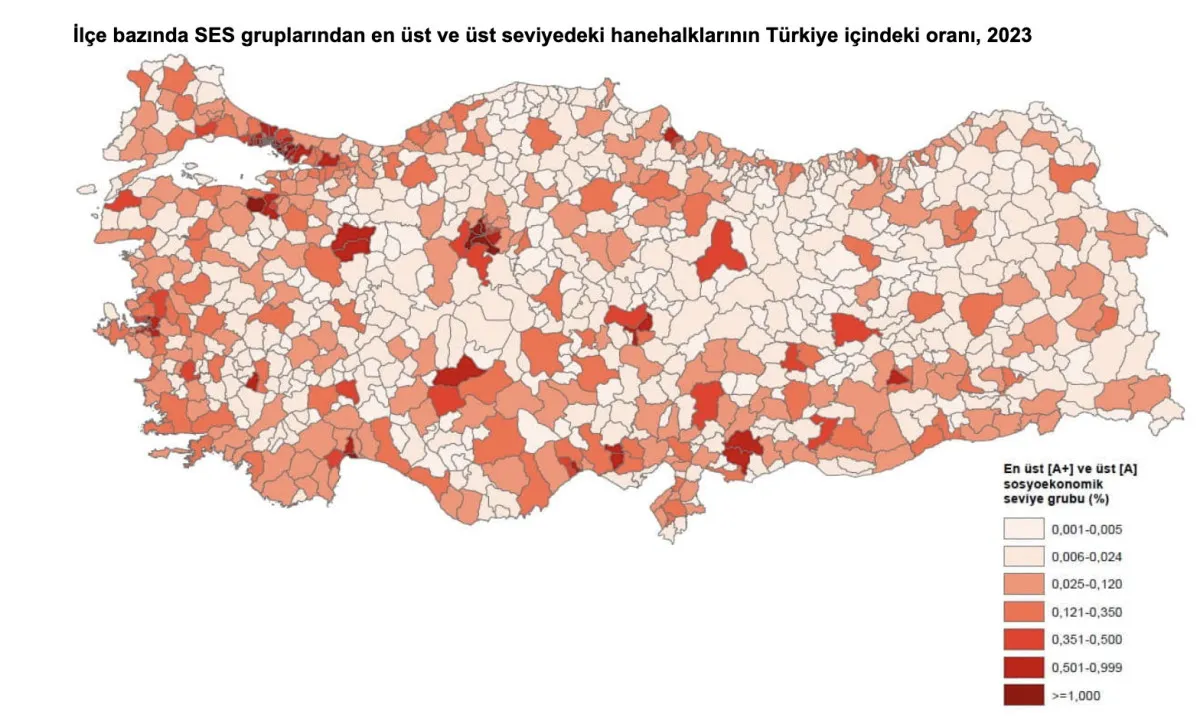 EN ÜST SEVİYE İL: İSTANBUL