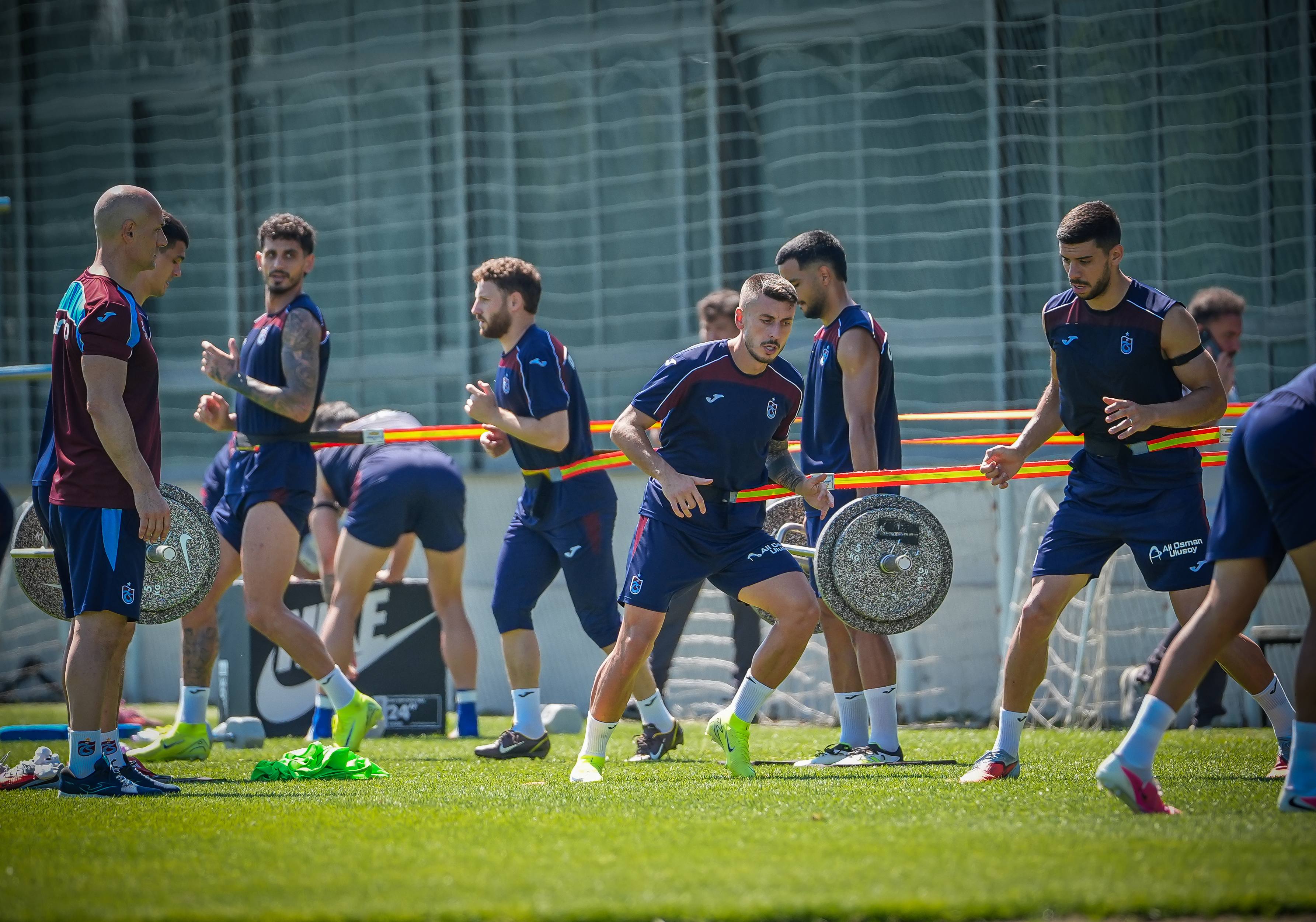 Trabzonspor İlk Etap Çalışmalarını Tamamladı