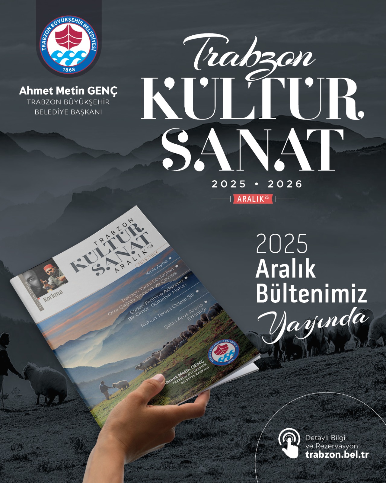 BAŞKAN GENÇ DAVET ETTİ