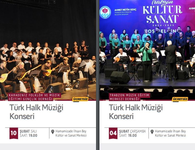SÖYLEŞİ, SEMİNER, SERGİ VE KONSERLER