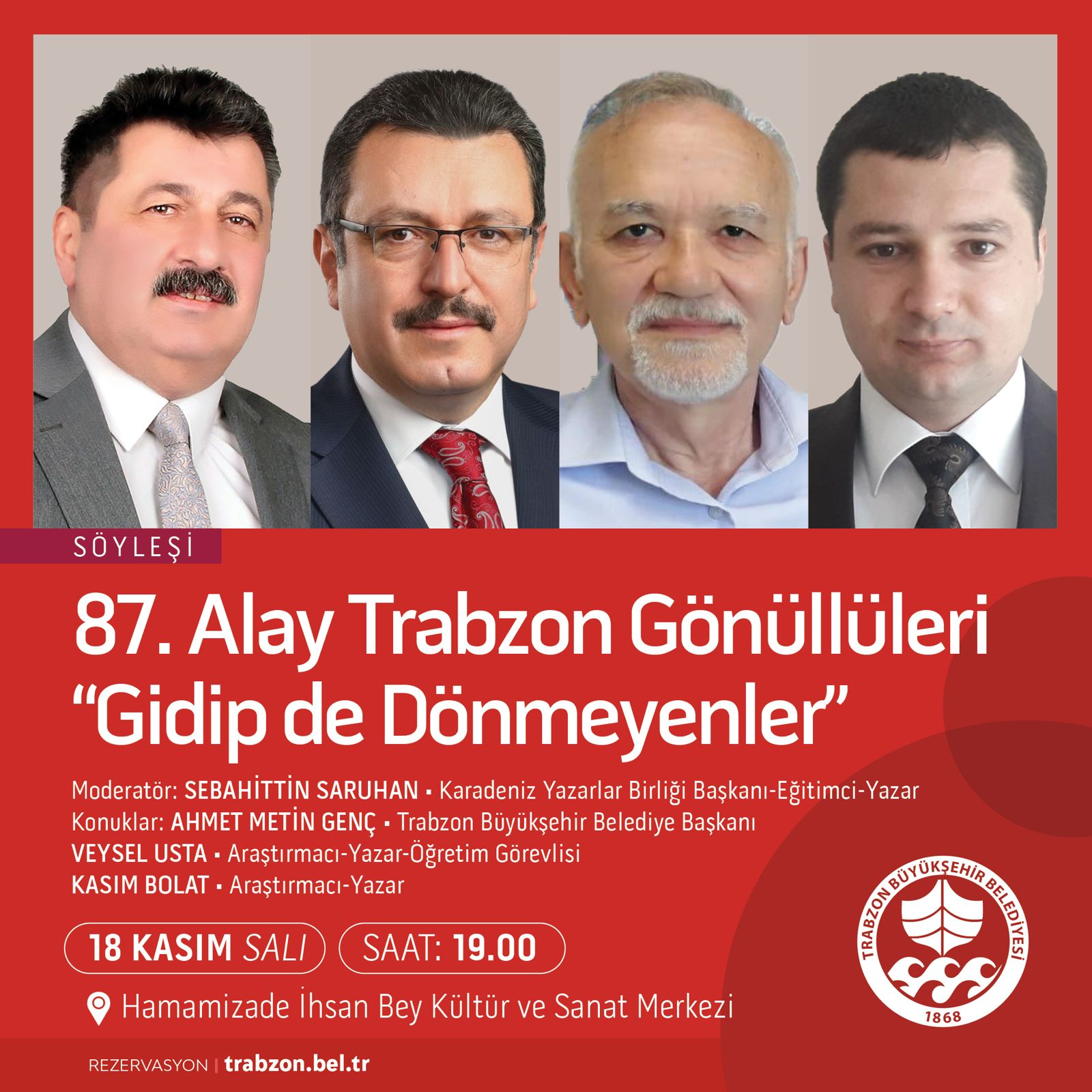 BAŞKAN GENÇ KONUK OLACAK