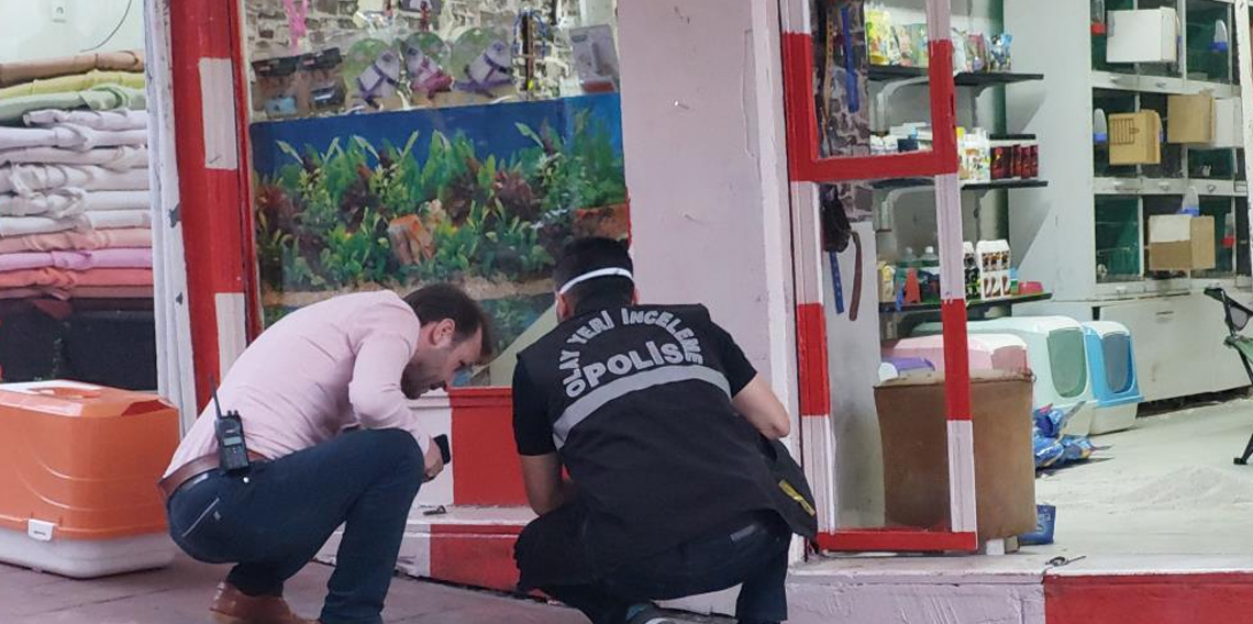 Samsun'da pet shopa silahlı saldırı