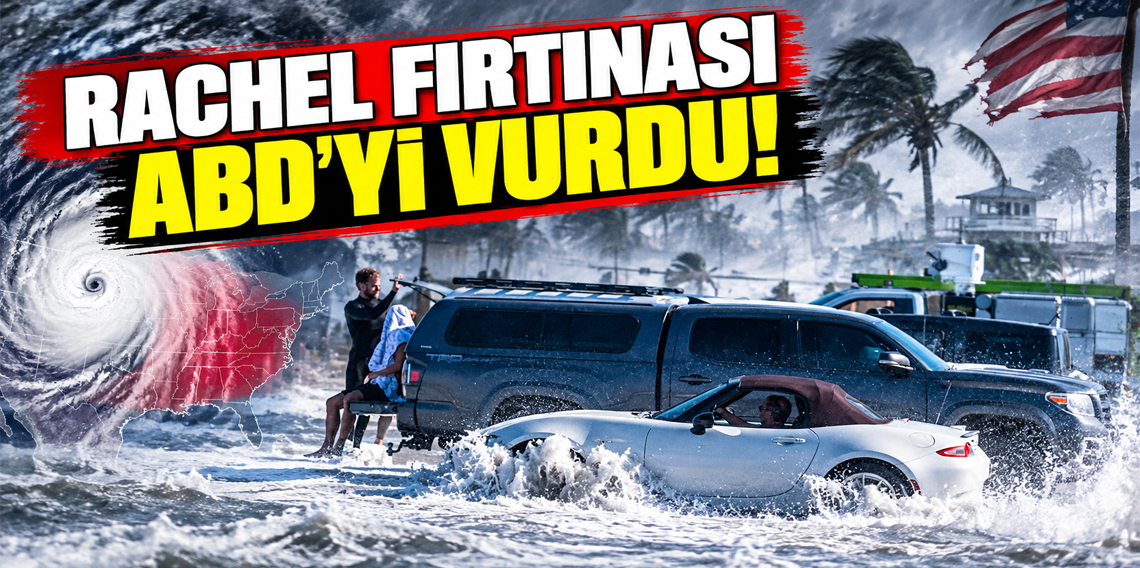 Rachel Fırtınası ABD'yi Vurdu!