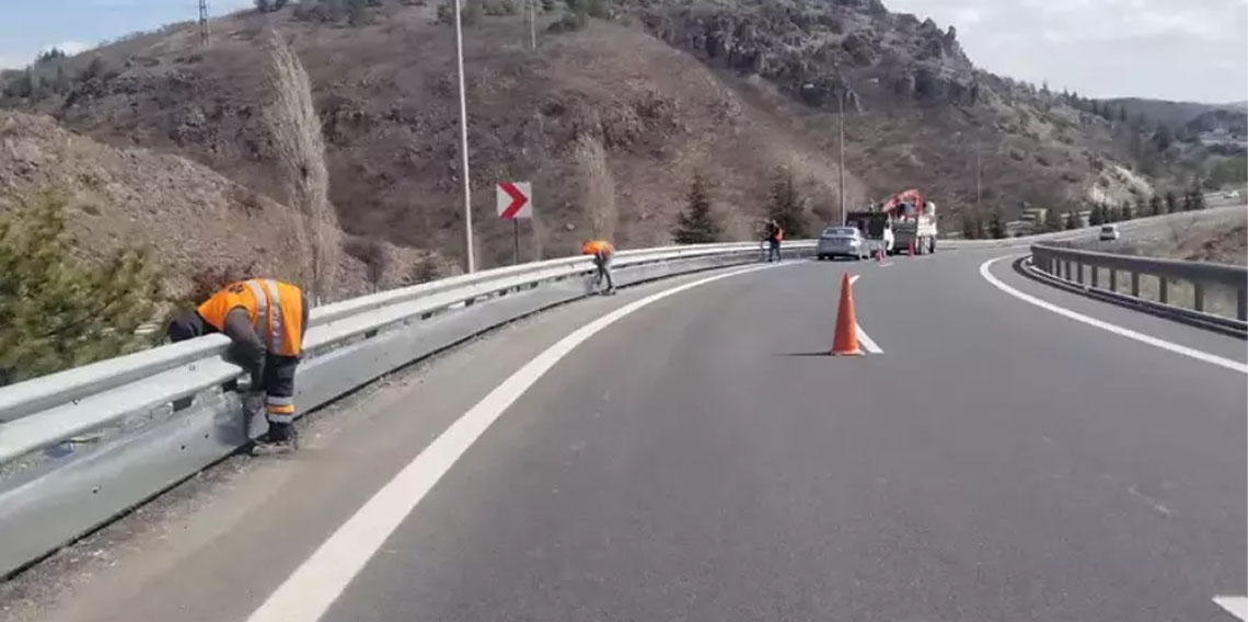 Yollara motorcu dostu bariyer! 177 kilometreye ulaştı