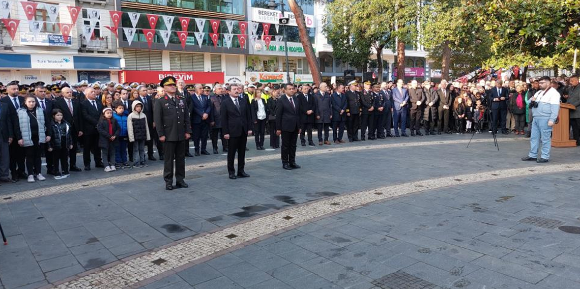 Samsun’da 10 Kasım Atatürk’ü Anma Günü