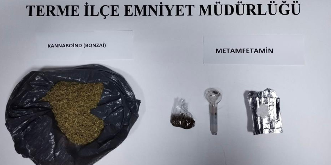 Samsun şüpheli araçtan uyuşturucu çıktı, 3 kişi gözaltına alındı