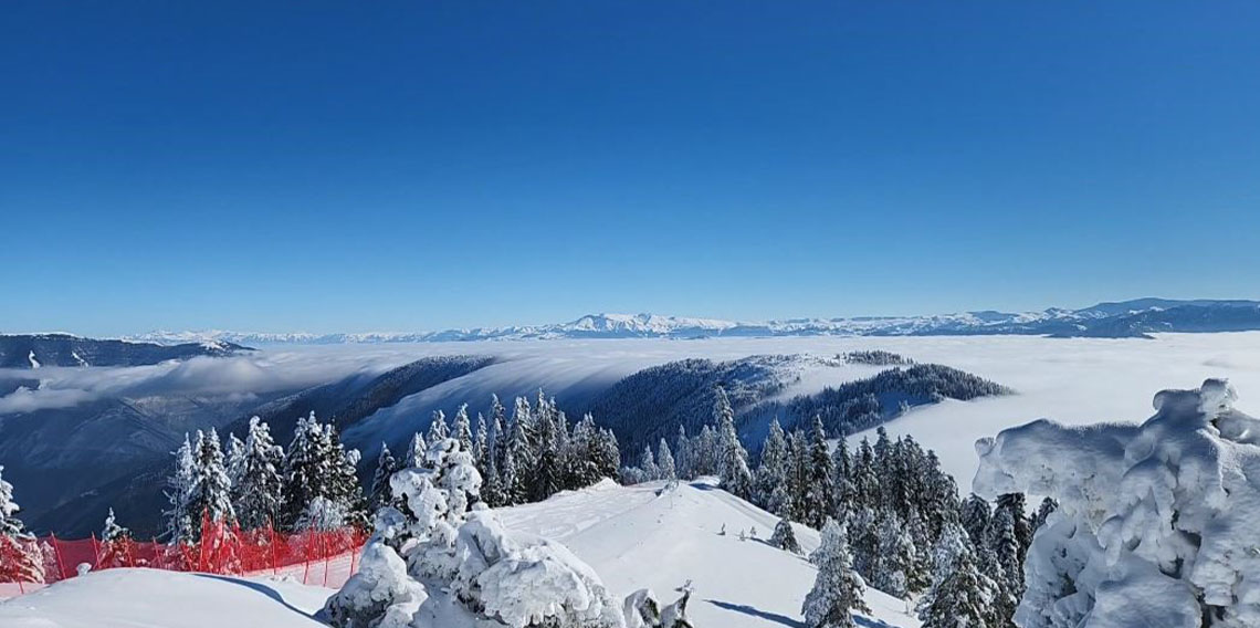 Artvin'de sis bulutları görsel şölen sundu