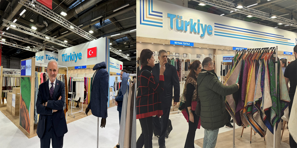 Türkiye, Texworld Paris'te 58 şirket ile yer aldı