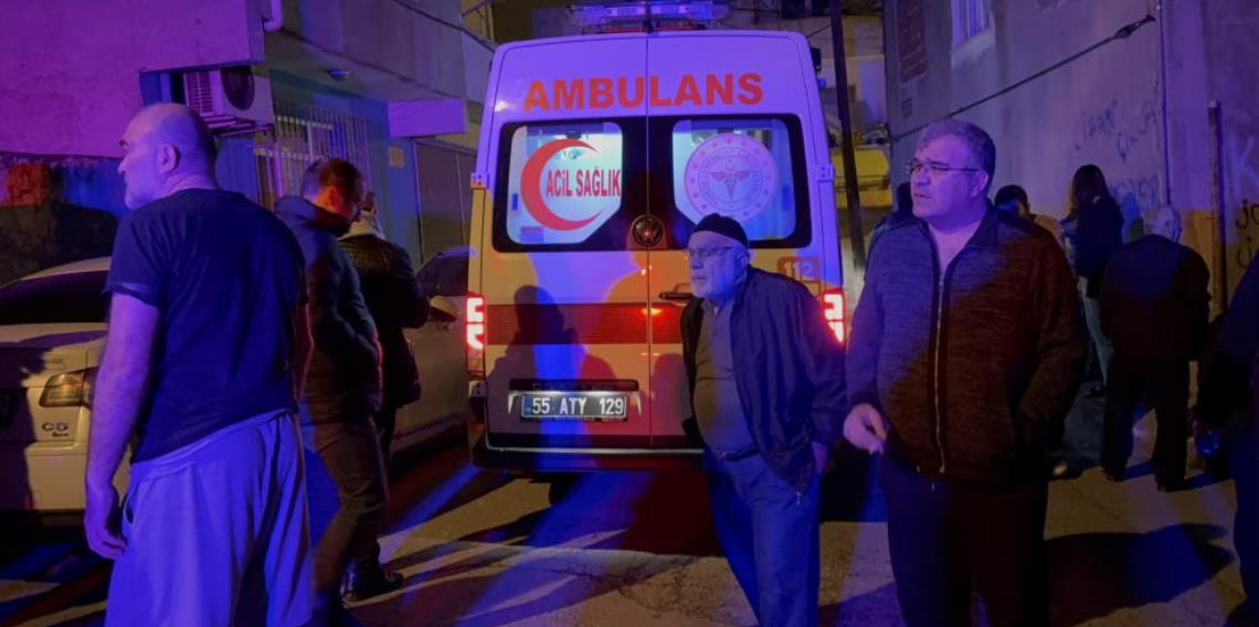 Samsun'da pompalı tüfekli saldırı: 2 yaralı