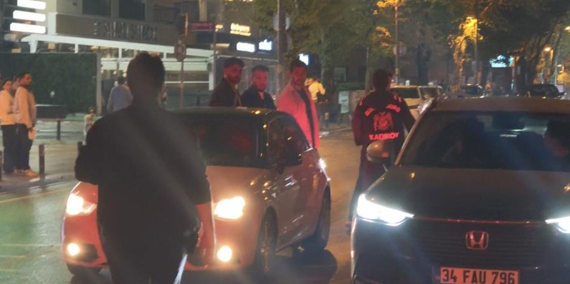 Bağdat Caddesi’nde tansiyon yükseldi, polis önledi
