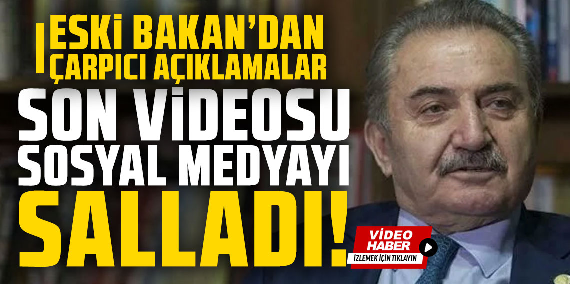 Eski Bakan Namık Kemal Zeybek'in gündem olan 'Türklük' videosu!