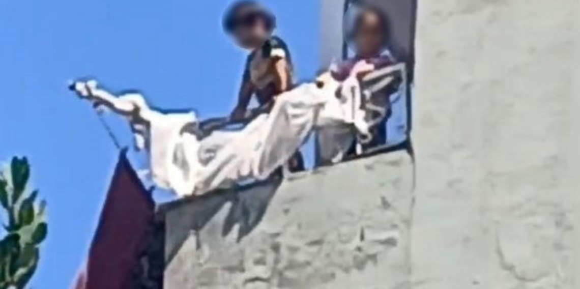 Samsun'da küçük çocuklar yürekleri ağza getirdi