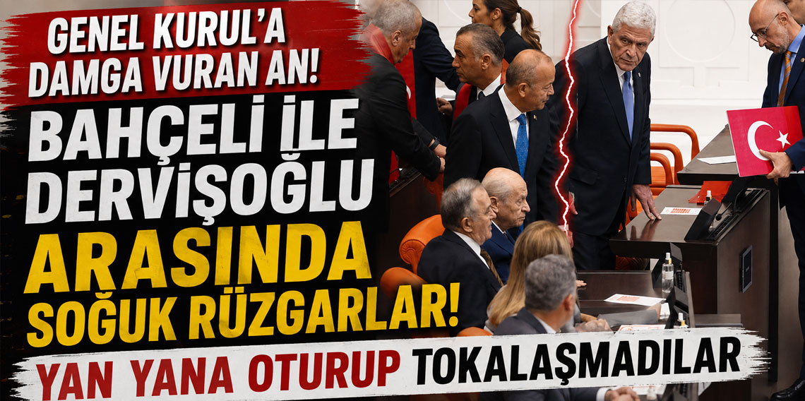 Bahçeli ile Dervişoğlu arasında soğuk rüzgarlar: Yan yana oturup tokalaşmadılar