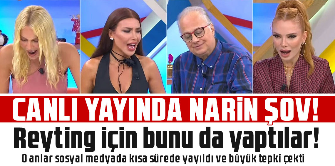 Söylemeden Olmaz ekibinden canlı yayında ''Narin'' şov